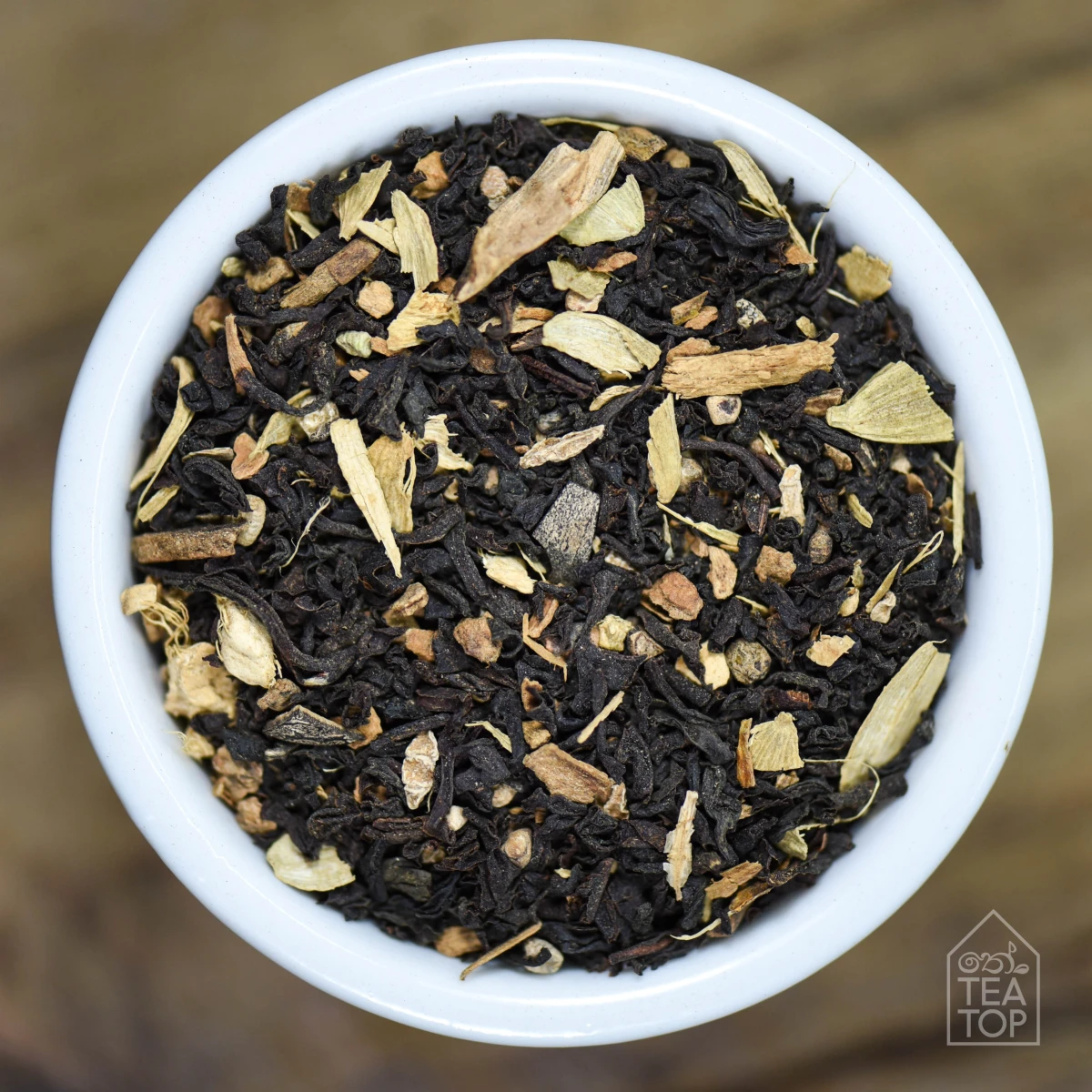 Ceylon Spice Chai  Uva region  Ceylon Tea leaf