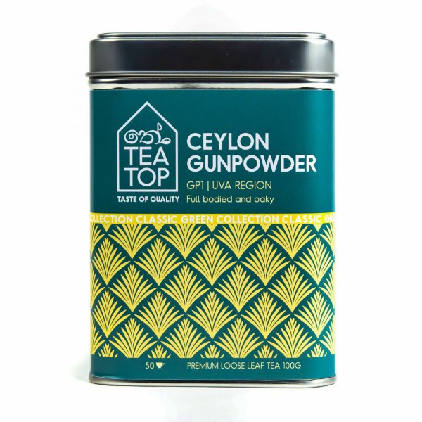Gunpowder Green Tea GP1 Uva region pure Ceylon Tea