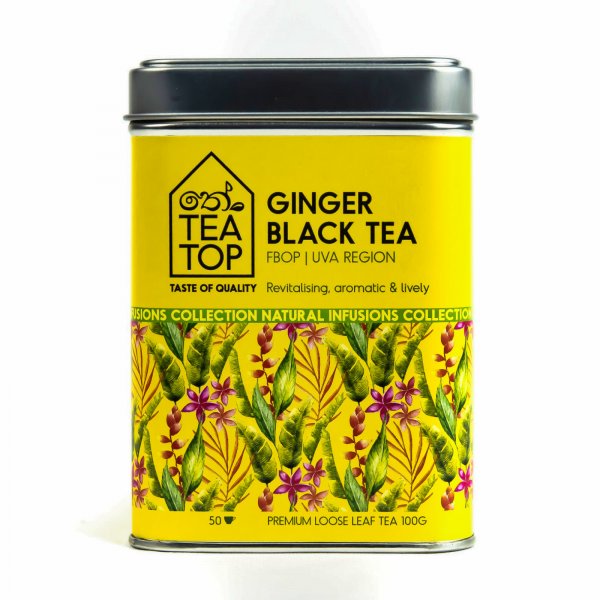 Ginger  Black Uva region  Ceylon Tea