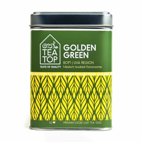 Golden Green Organic Green Tea Uva region  Ceylon Tea